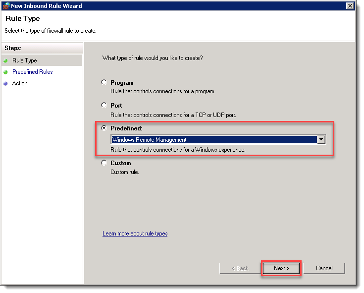 Windows Firewall Ports and Exceptions Support